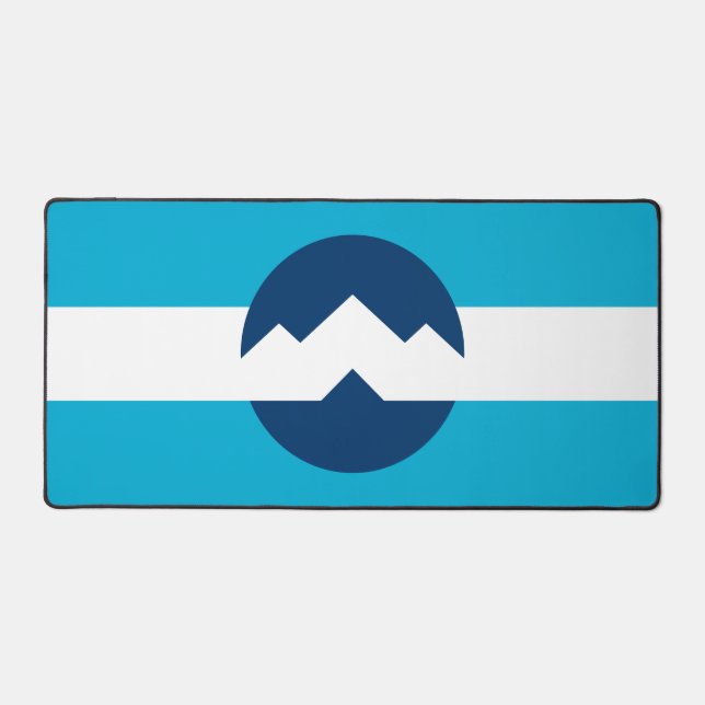 Flag of Ogden, Utah Desk Mat (Front)