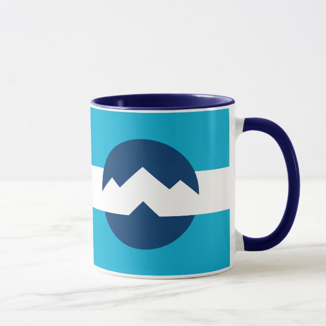 Flag of Ogden, Utah Mug (Right)