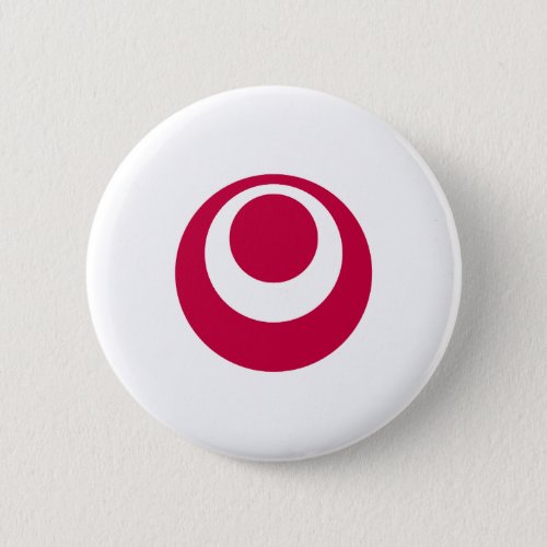 Flag of Okinawa Prefecture Japan Button