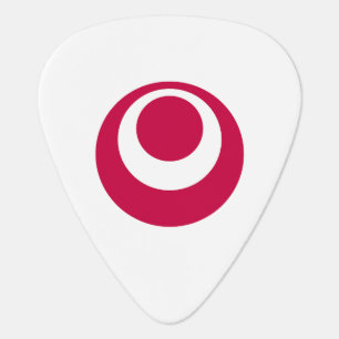 Flag of Okinawa Prefecture, Japan Guitar Pick