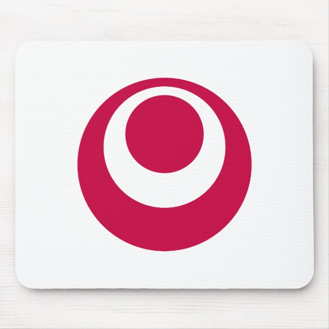 Flag of Okinawa Prefecture, Japan Mouse Pad (Front)
