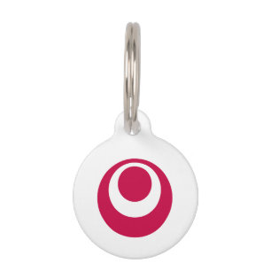 Flag of Okinawa Prefecture, Japan Pet ID Tag