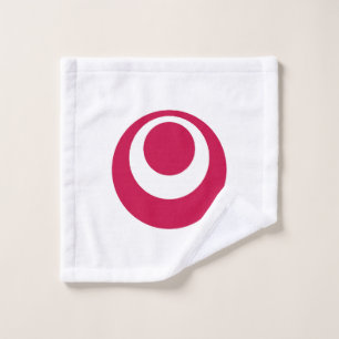 Flag of Okinawa Prefecture, Japan Wash Cloth