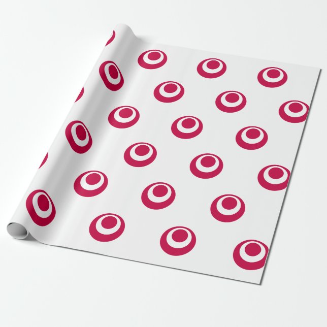 Flag of Okinawa Prefecture, Japan Wrapping Paper (Unrolled)