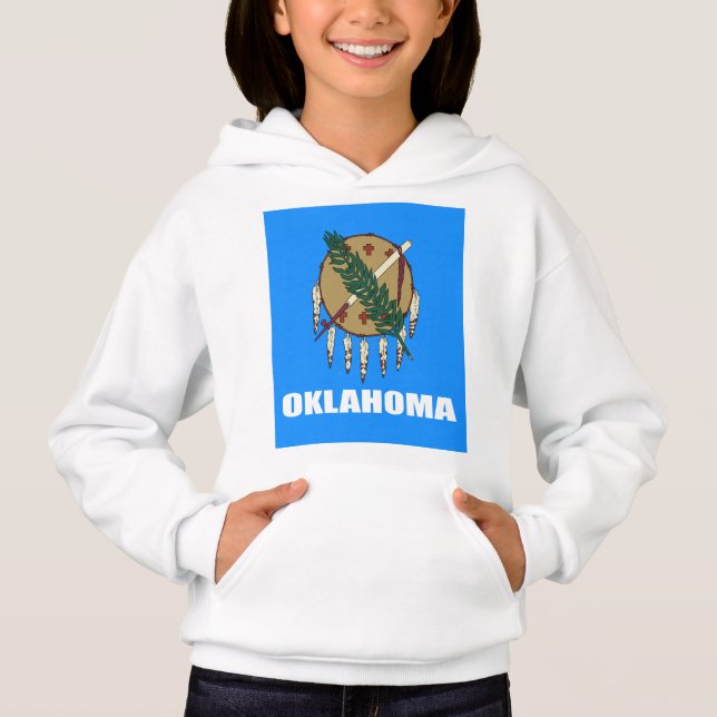 Flag of Oklahoma  Hoodie (Front)