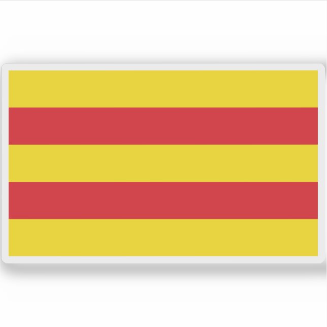 Flag of Oldenburg, Germany Sticker (Front)