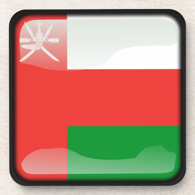 Flag of Oman Coaster (Front)