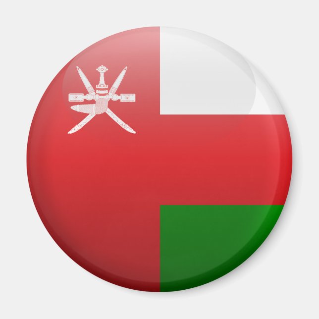 Flag of Oman Magnet (Front)