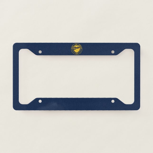 Flag of Oregon  License Plate Frame (Front)
