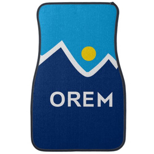 Flag of Orem Utah  Car Floor Mat