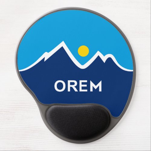 Flag of Orem Utah Gel Mouse Pad