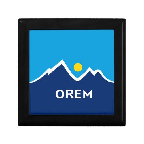 Flag of Orem Utah Gift Box