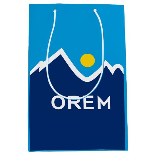 Flag of Orem Utah Medium Gift Bag