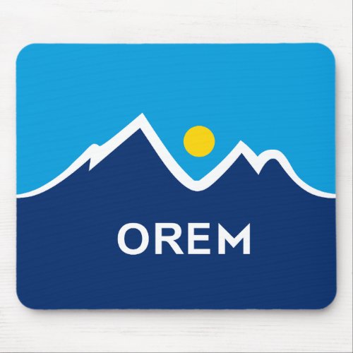 Flag of Orem Utah Mouse Pad