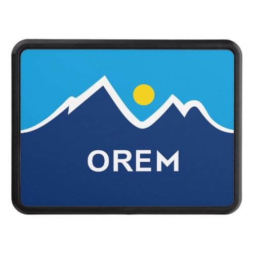 Flag of Orem Utah Pair of Cufflinks Hitch Cover