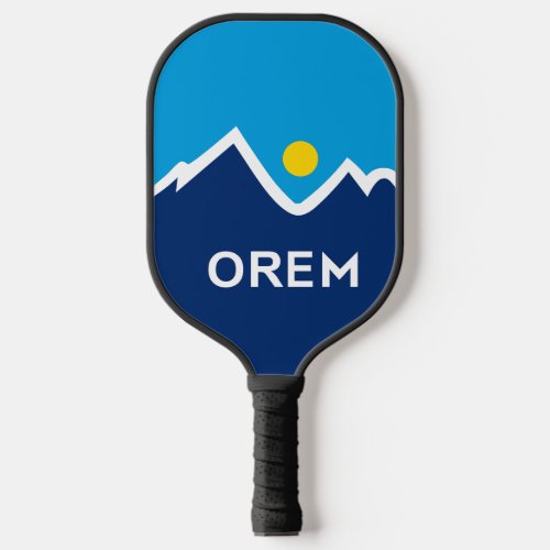 Flag of Orem Utah Pickleball Paddle