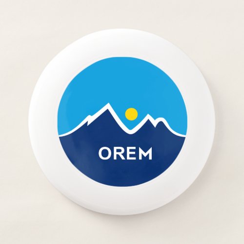 Flag of Orem Utah Wham_O Frisbee