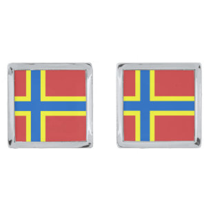 Flag of Orkney Cufflinks