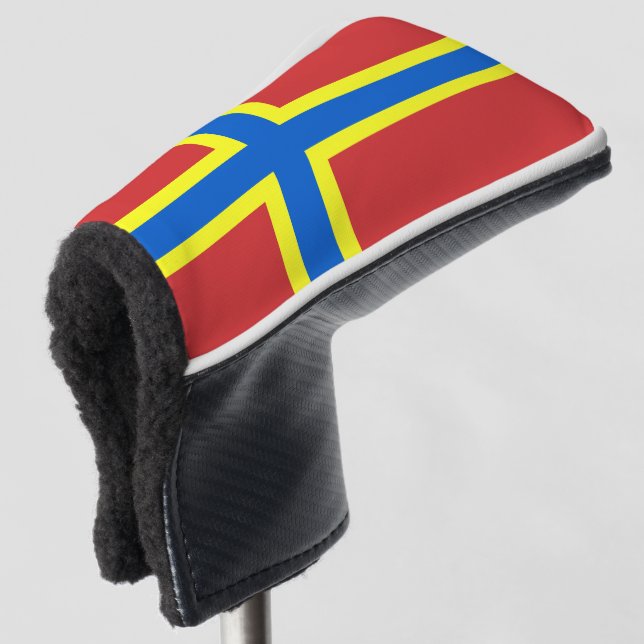 Flag of Orkney Golf Head Cover (3/4 Front)