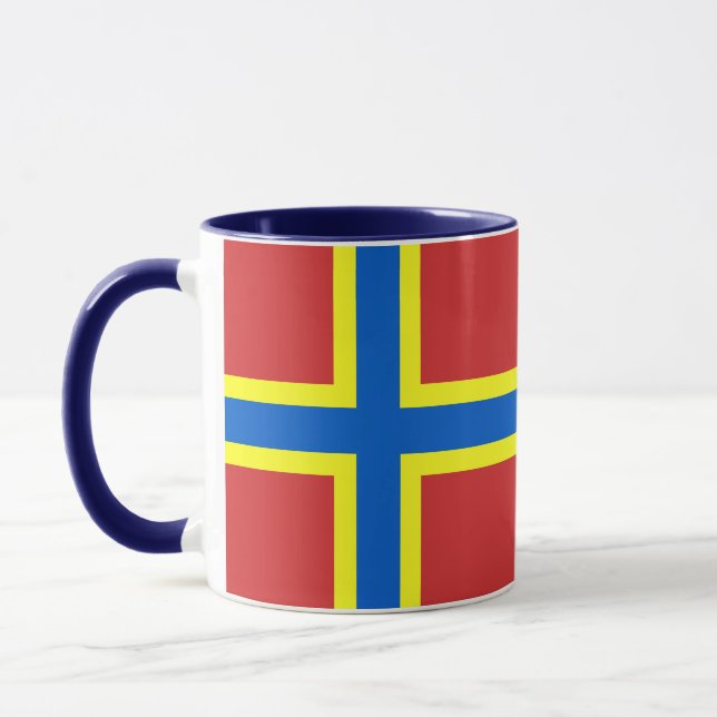 Flag of Orkney Mug (Left)