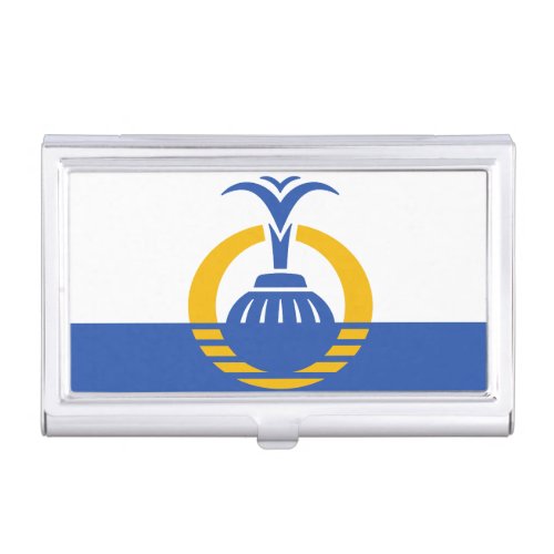 Flag of Orlando Florida Business Card Case