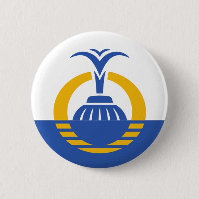 Flag of Orlando, Florida Button (Front)