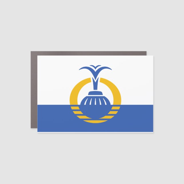 Flag of Orlando, Florida Car Magnet (Front)