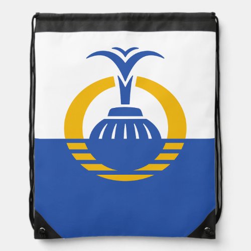  Flag of Orlando Florida Drawstring Bag