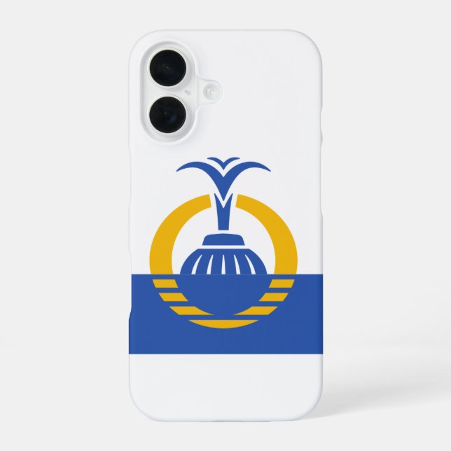 Flag of Orlando, Florida Iphone Case (Back)