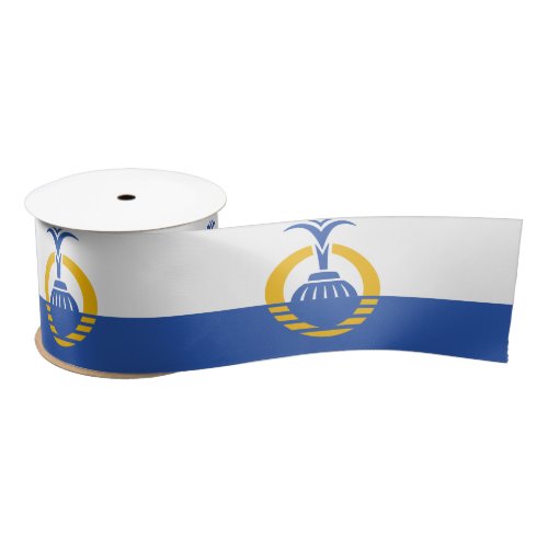 Flag of Orlando Florida Satin Ribbon