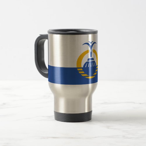 Flag of Orlando Florida Travel Mug