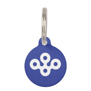 Flag of Osaka Prefecture, Japan Pet ID Tag