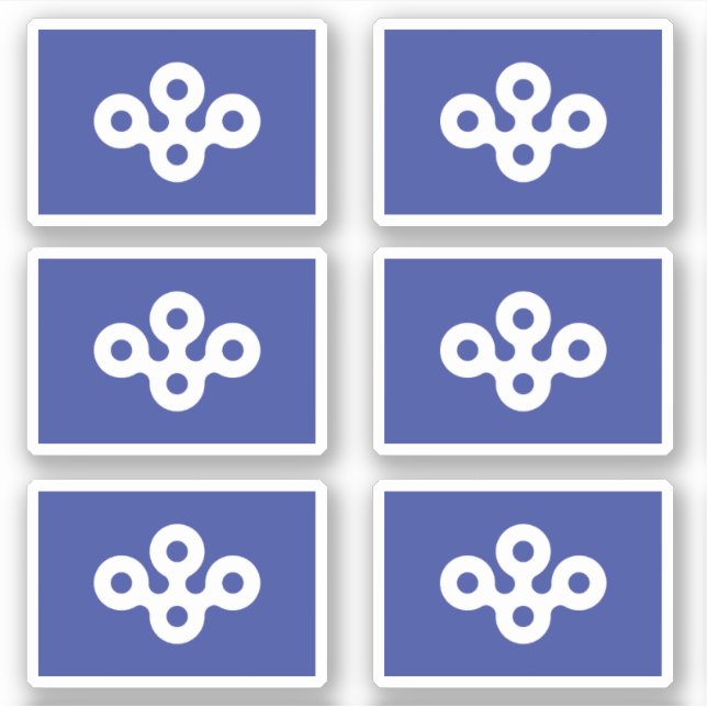 Flag of Osaka Prefecture, Japan  Sticker (Front)