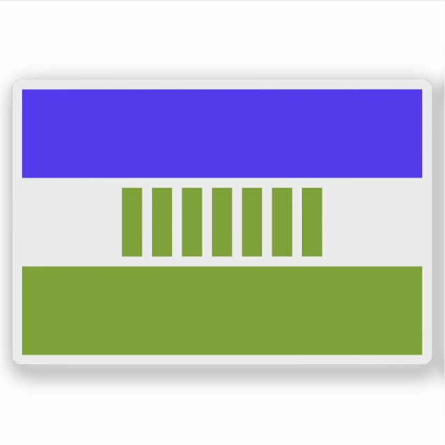 Flag of Ovamboland, the Republic of South Africa Sticker (Front)