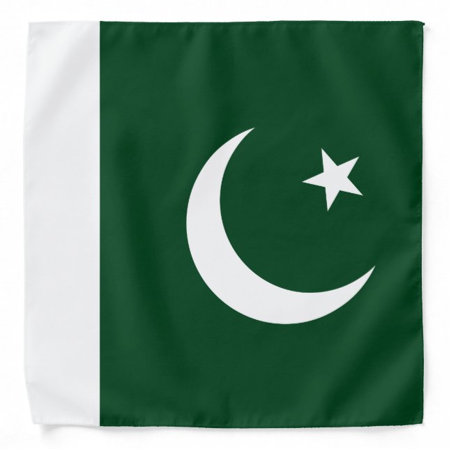 Flag of Pakistan Bandana (Front)