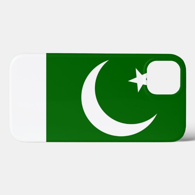 Flag of Pakistan Case-Mate iPhone Case (Back (Horizontal))
