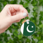 Flag of Pakistan Keychain<br><div class="desc">Flag of the Islamic Republic of Pakistan.</div>
