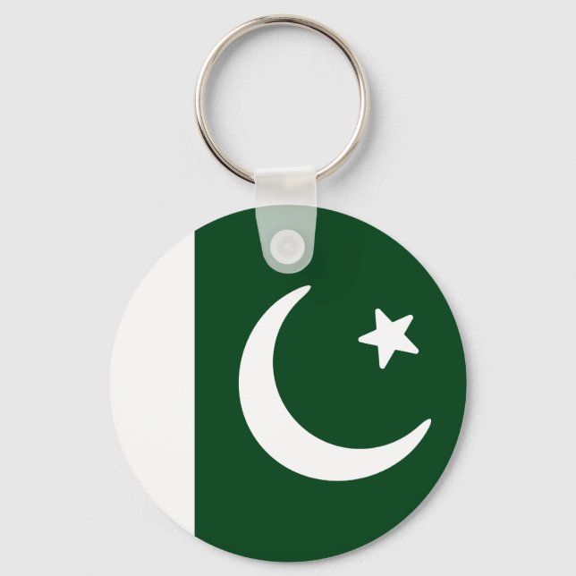 Flag of Pakistan Keychain (Front)