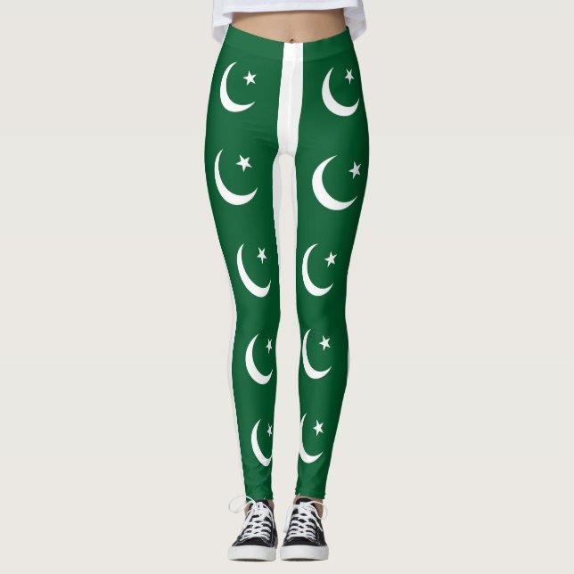 Flag of Pakistan Leggings (Front)