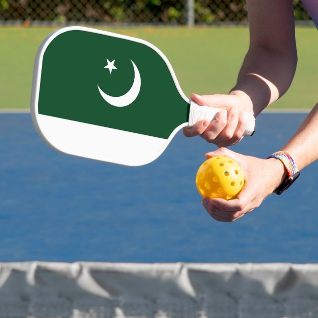 Flag of Pakistan Pickleball Paddle (Insitu)