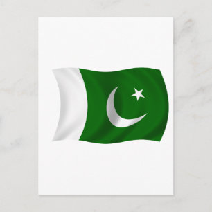 Flag of Pakistan Postcard