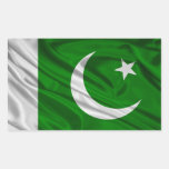 Flag Of Pakistan Rectangular Sticker at Zazzle
