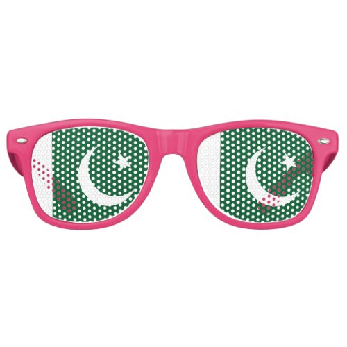 Flag of Pakistan Retro Sunglasses