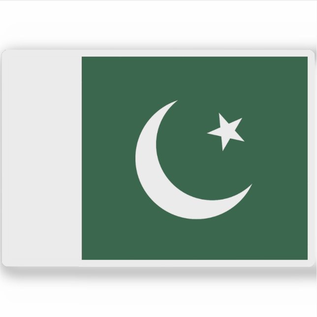 Flag of Pakistan  Sticker (Front)
