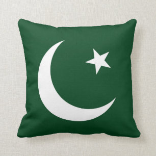 Flag of Pakistan Throw Pillow
