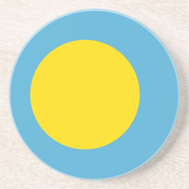 Flag of Palau Coaster (Front)