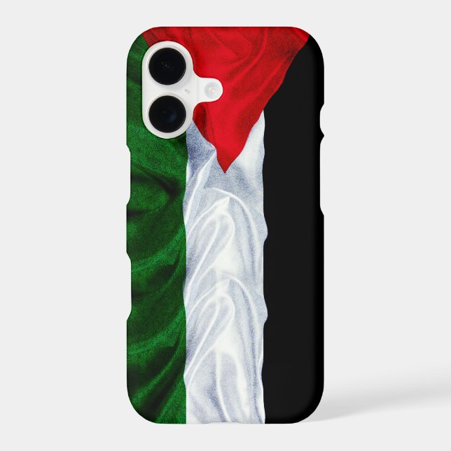 Flag of Palestine Iphone Case (Back)