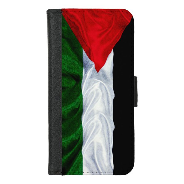 Flag of Palestine iPhone Wallet Case (Front)
