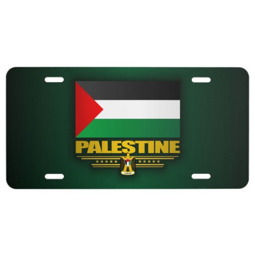 Flag of Palestine License Plate