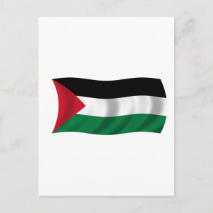Flag of Palestine Postcard